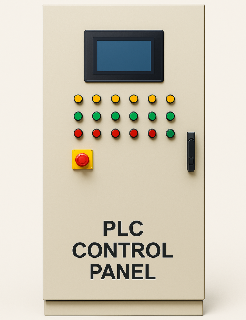 PLC control panel